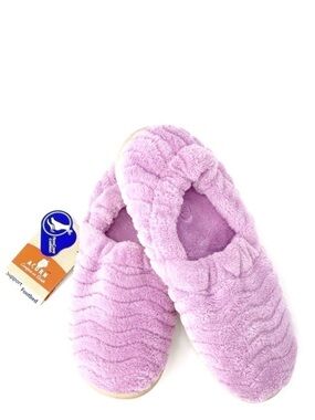 Acorn Slippers Spa Support Women’s Size Small 5-6 Pink Terry Plush Soft New NWT